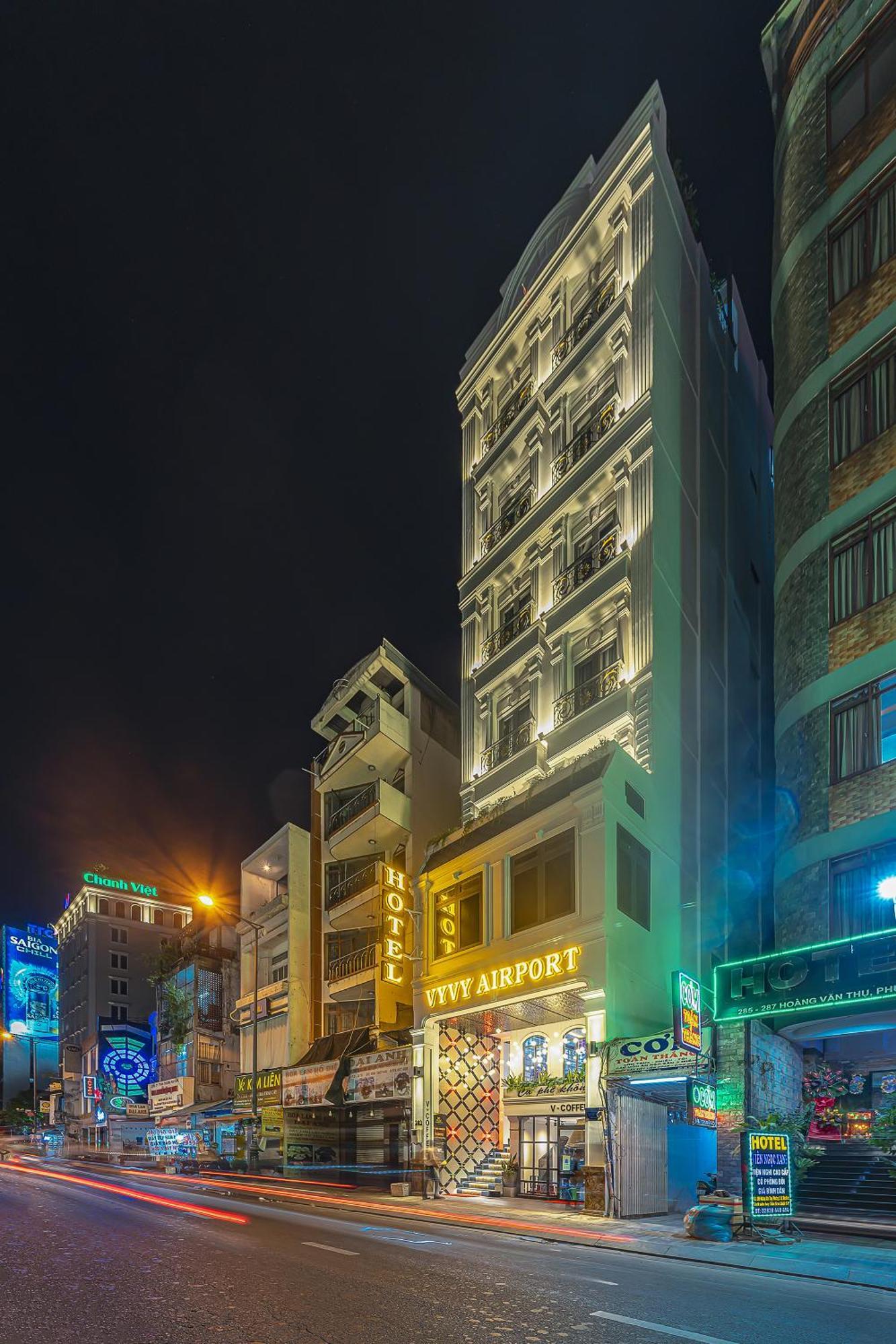 Collection O Vyvy Airport Hotel Ho Si Minh-város Kültér fotó